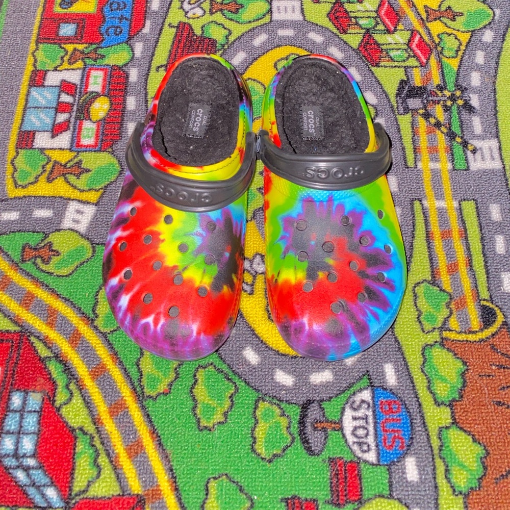 Tie-Dye Crocs